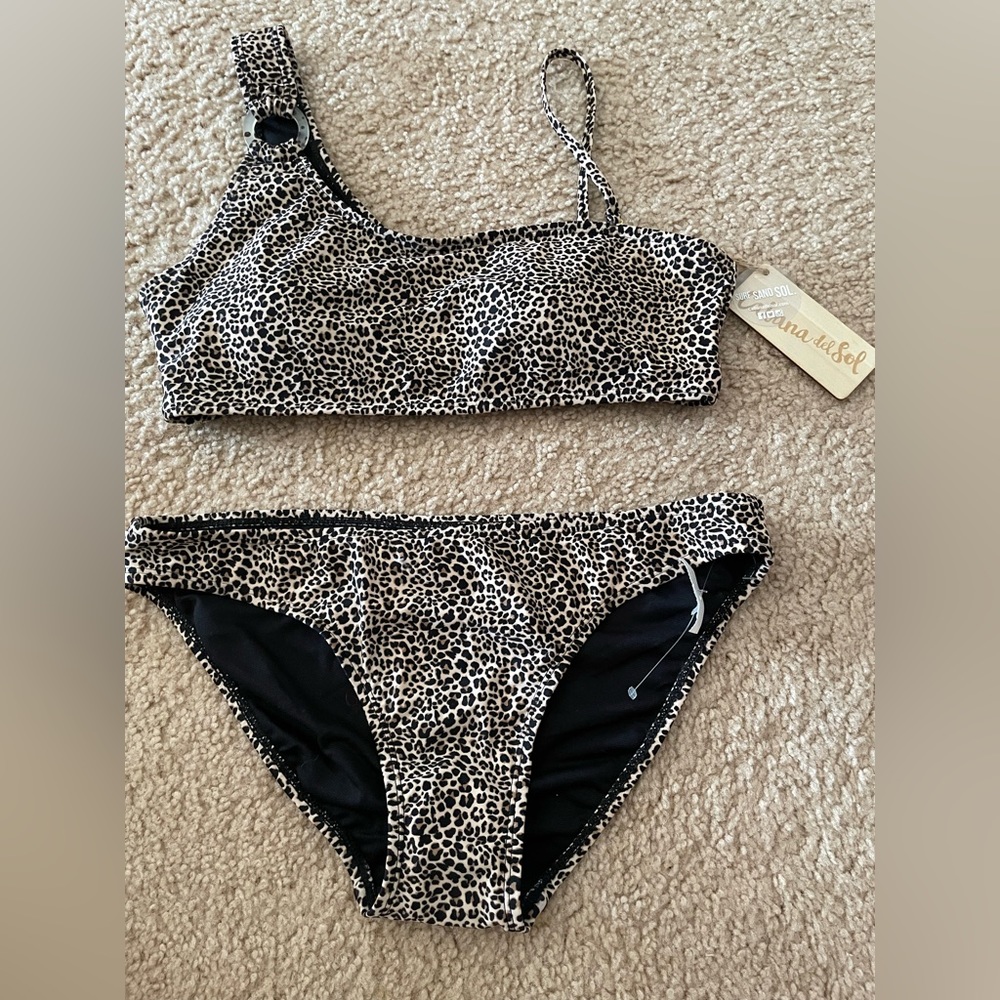 Cheetah print bikini